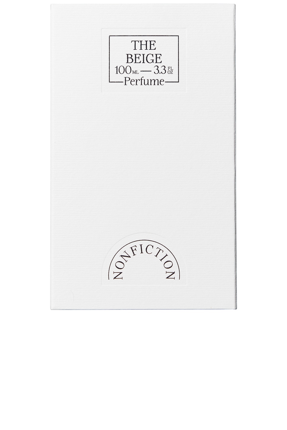 Nonfiction The Beige Eau De Parfum In Transparent