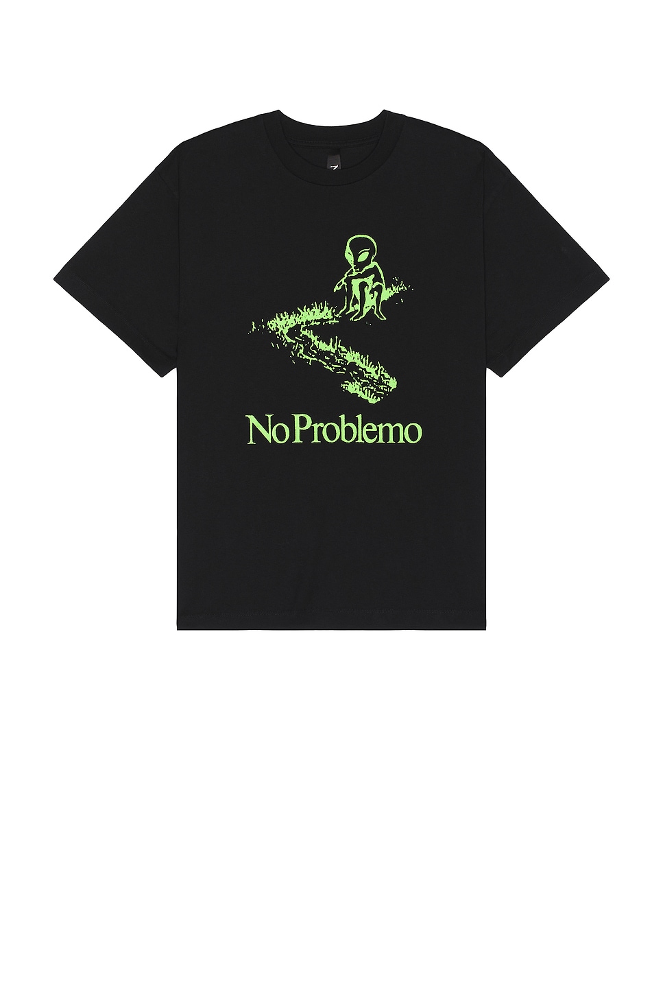 Shop No Problemo Toboggan Short Sleeve Tee In Black