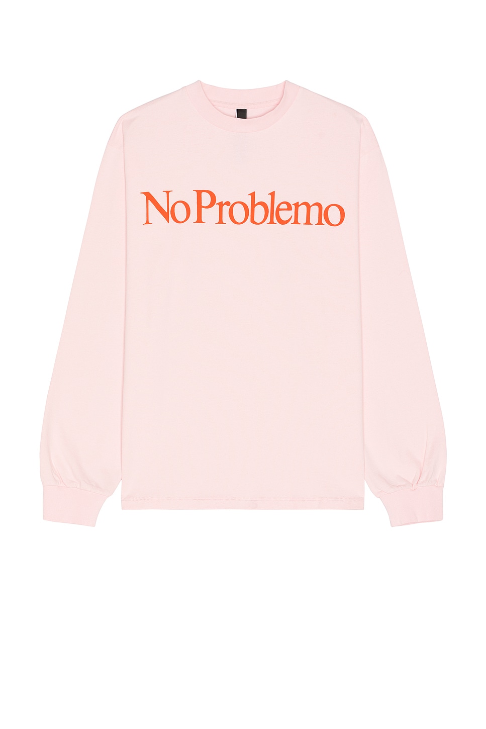 No Problemo Long Sleeve Tee in Blush