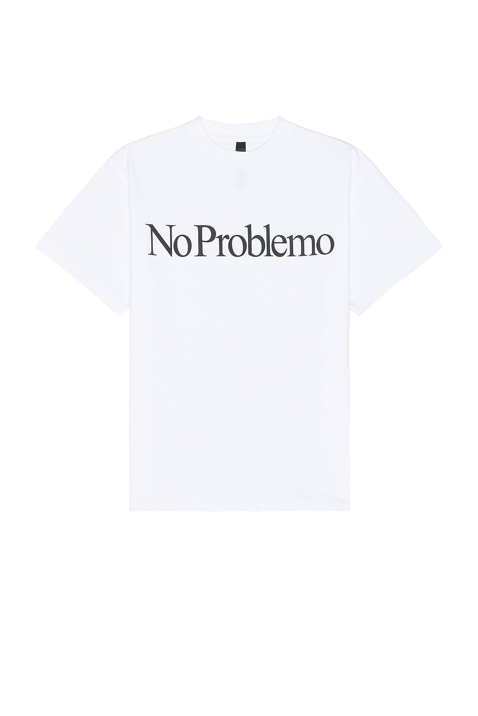 Image 1 of No Problemo Short Sleeve Tee in White