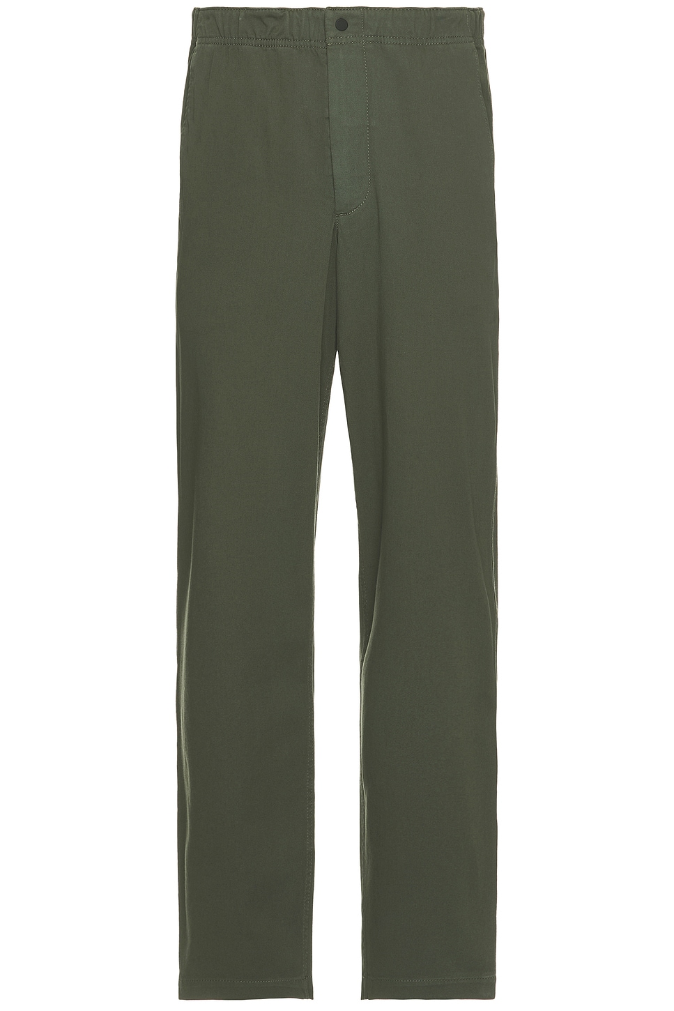 Image 1 of Norse Projects Ezra Relaxed Organic Stretch Twill Trouser in Spruce Green