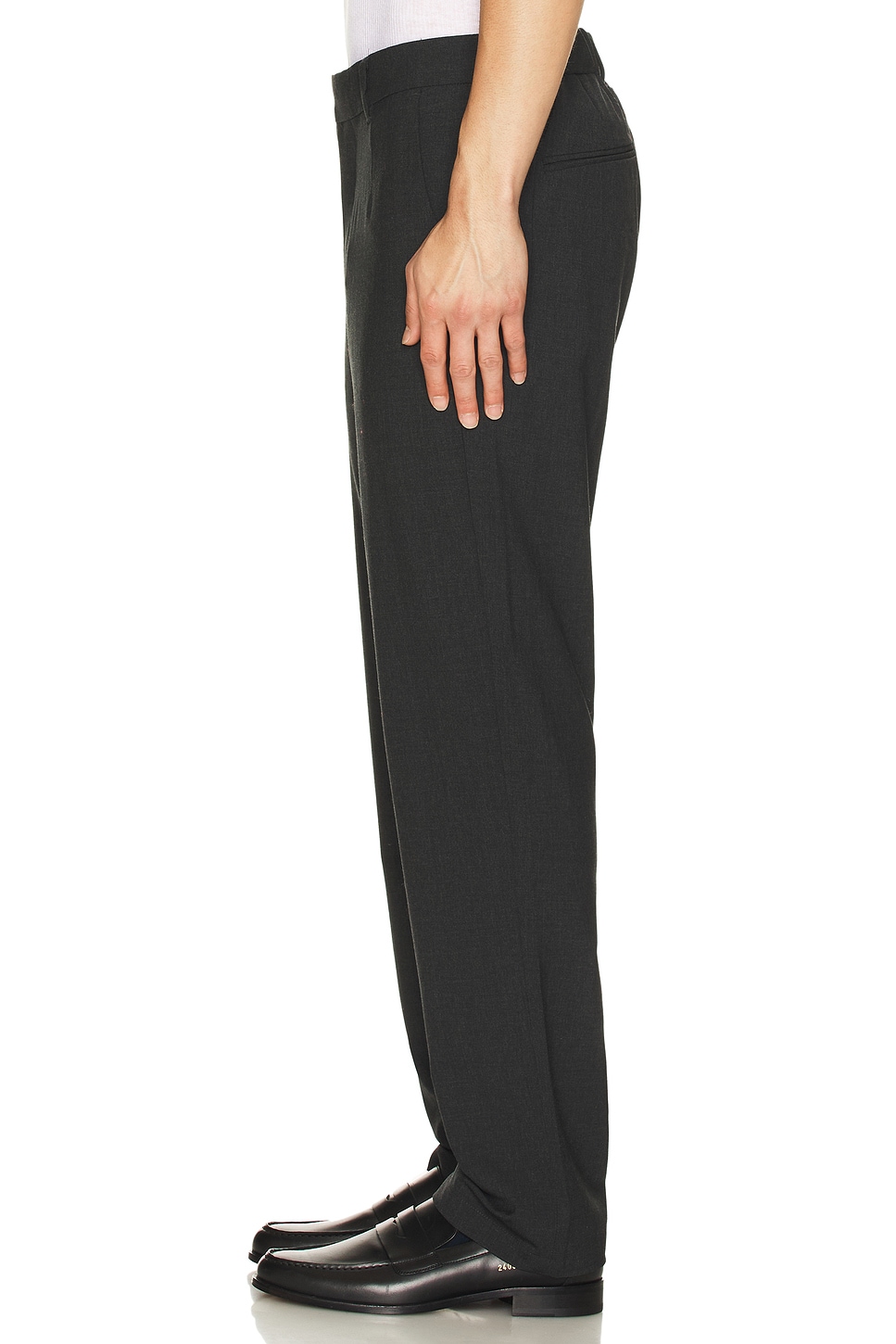 Image 1 of Norse Projects Aaren Cordura Tech Wool Elasticated Trouser in Charcoal Melange