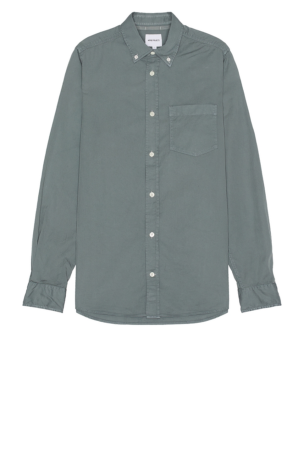 Image 1 of Norse Projects Anton Light Twill Shirt in Light Stone Blue