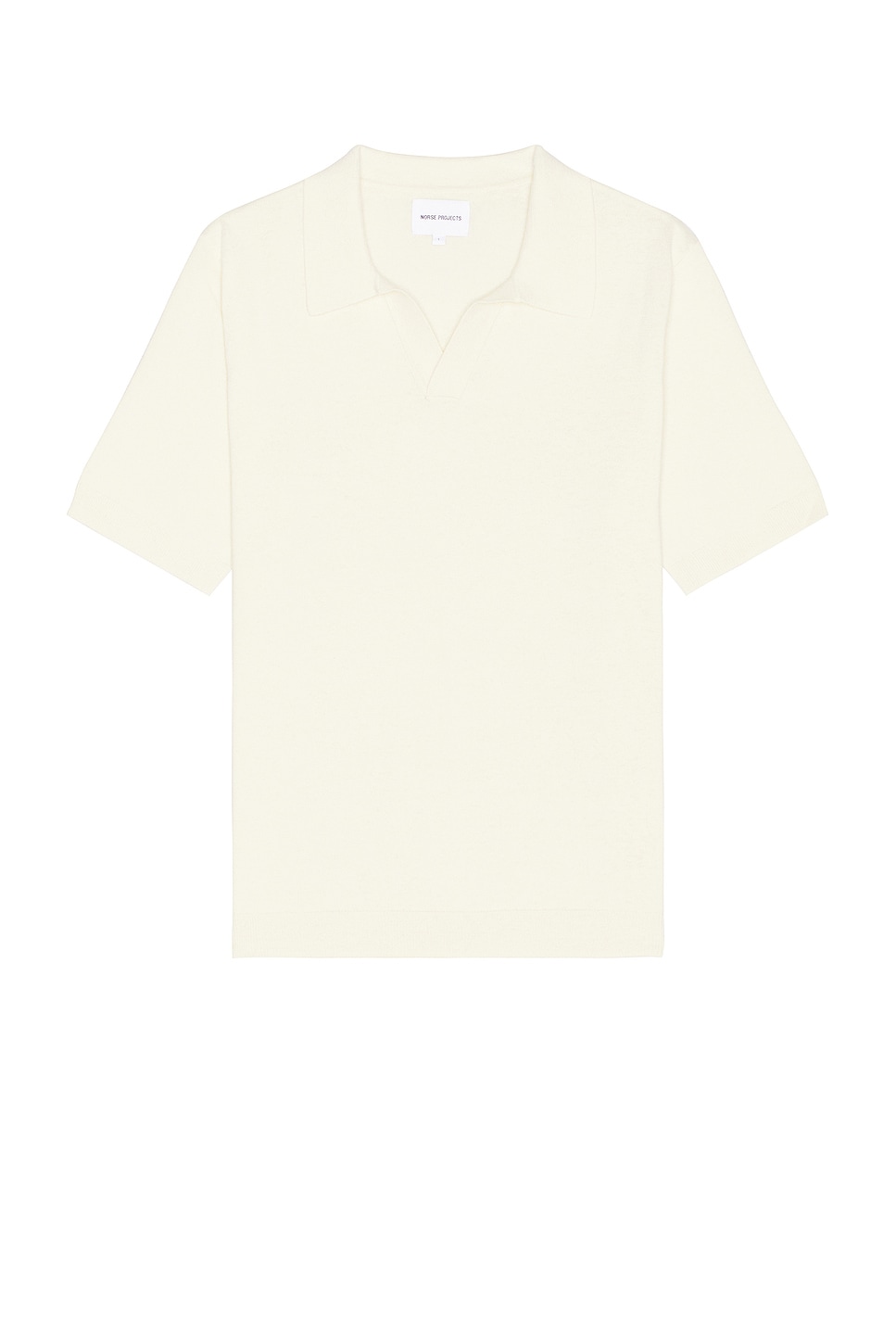 Image 1 of Norse Projects Leif Cotton Linen Polo in Kit White