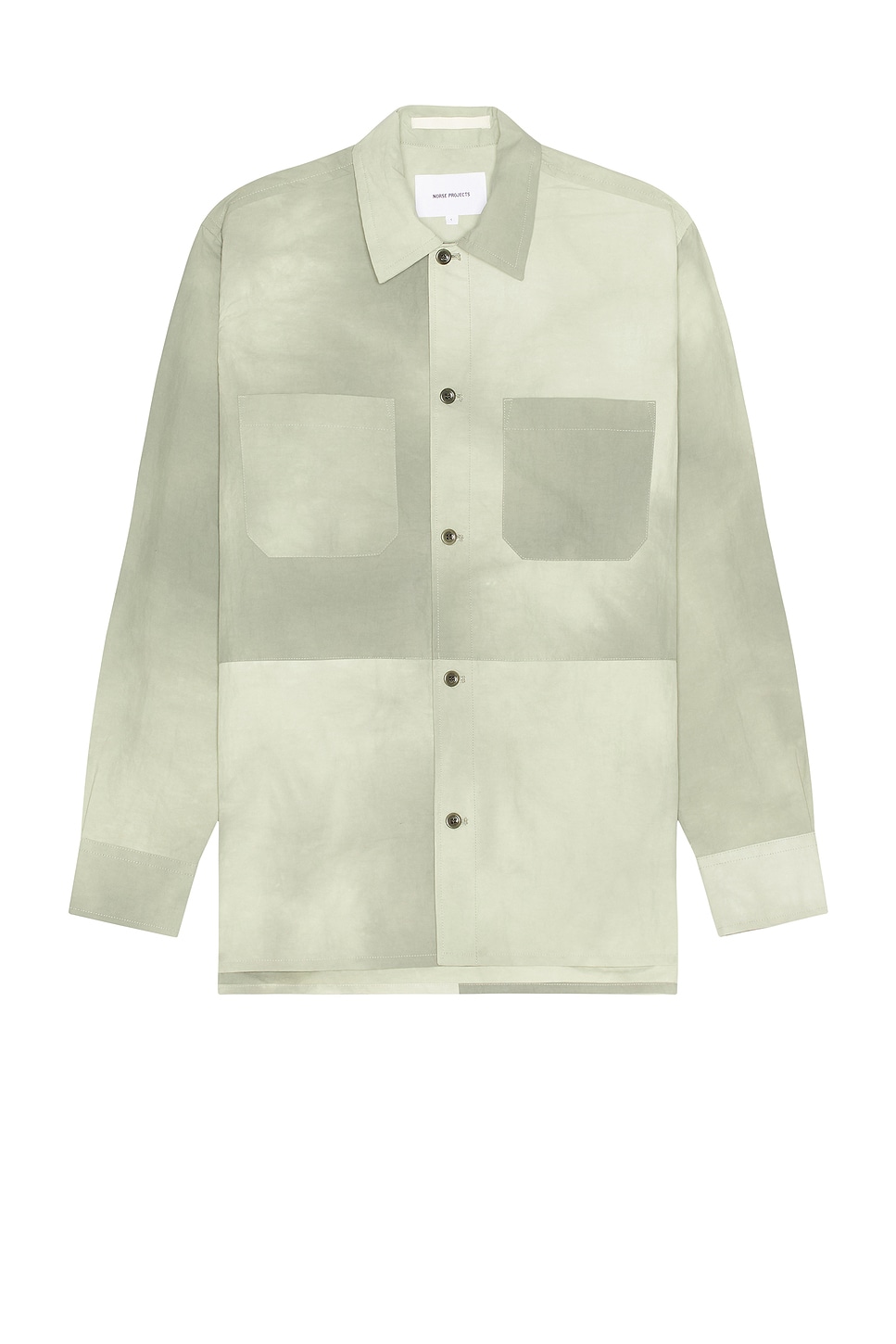 Image 1 of Norse Projects Ulrik Wave Dye Overshirt in Clay