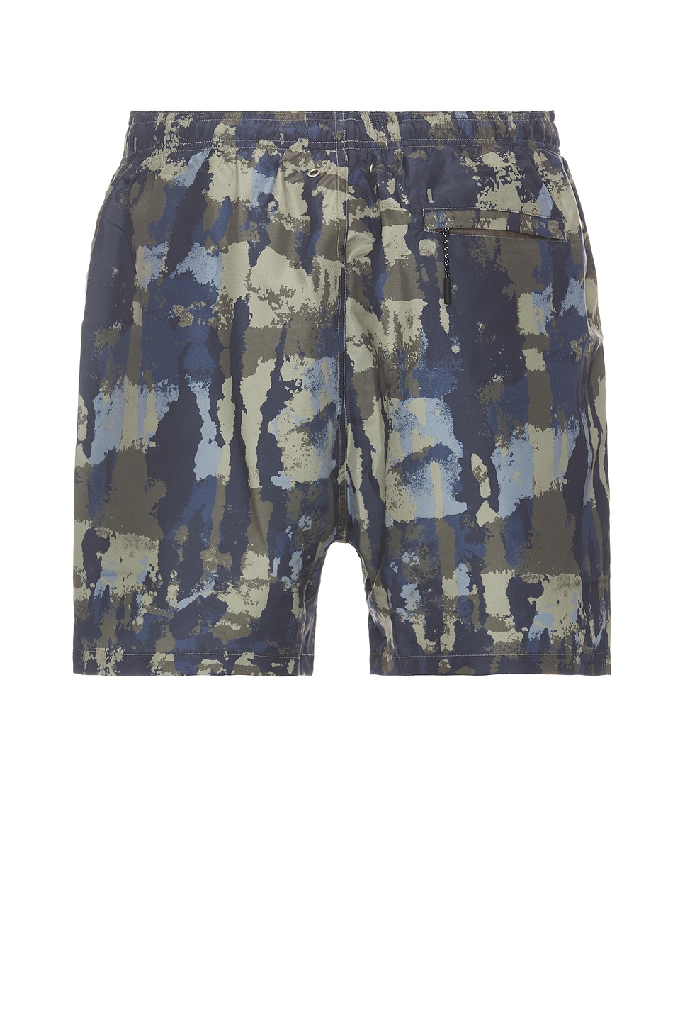 Shop Norse Projects Hauge Printed Swimmers Short In Steel Blue