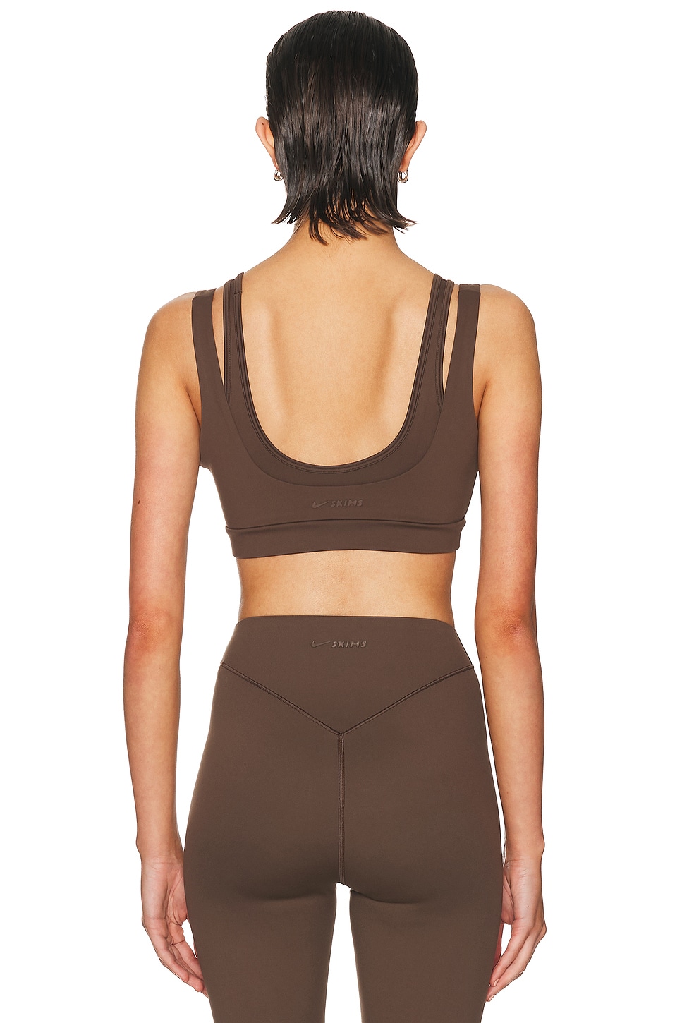 NikeSKIMS Matte Double Strap Scoop Bra | Thumbnail 7