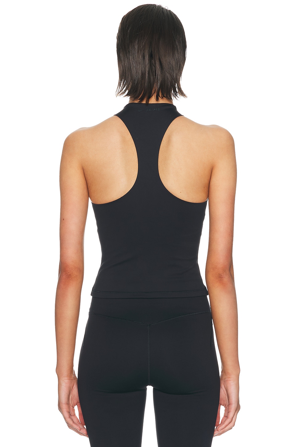 NikeSKIMS Matte Mock Neck Racer Tank Top | Thumbnail 3