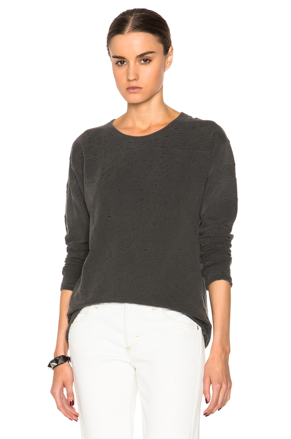 Image 1 of NSF Regina Sweatshirt in Pigment Black
