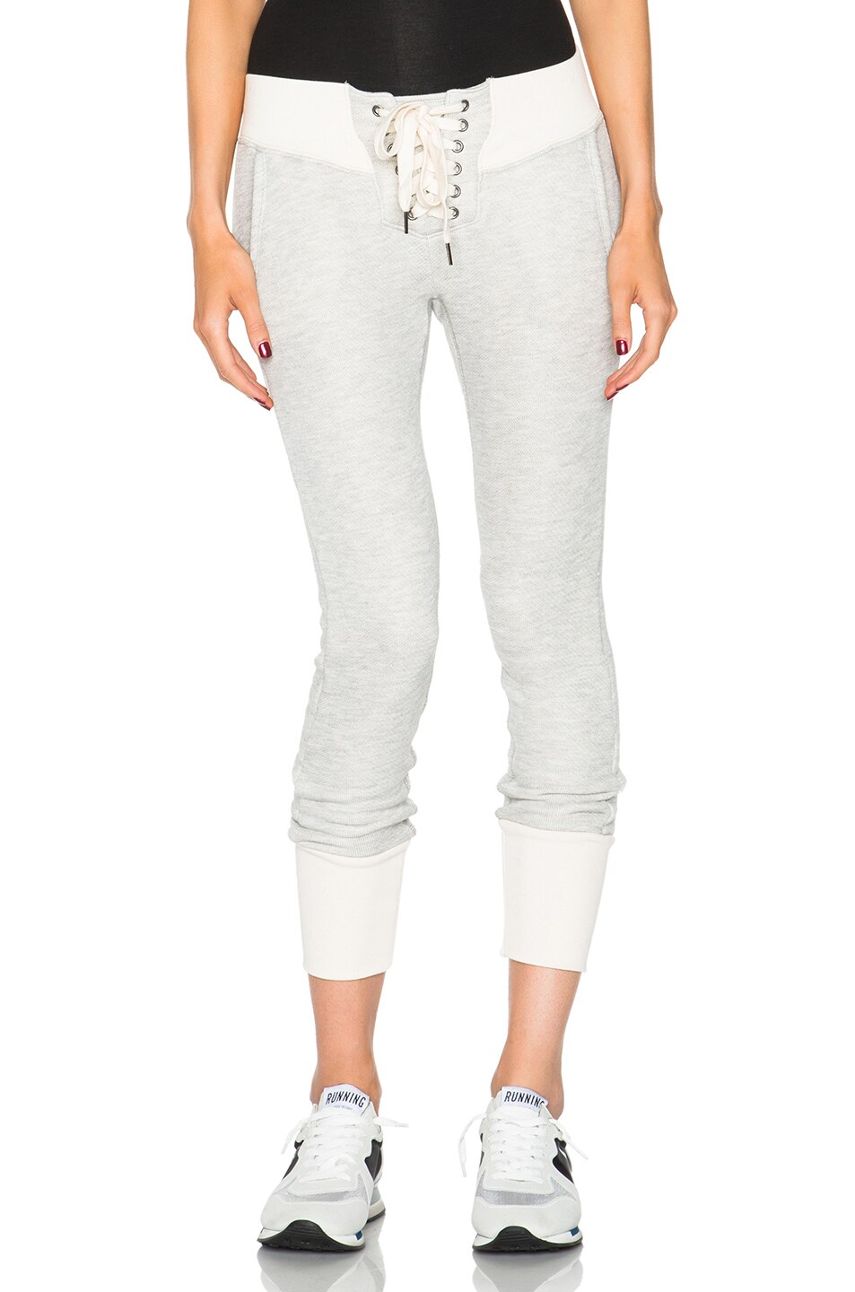 Image 1 of NSF Maddox Sweatpants in Heather Grey & Scour