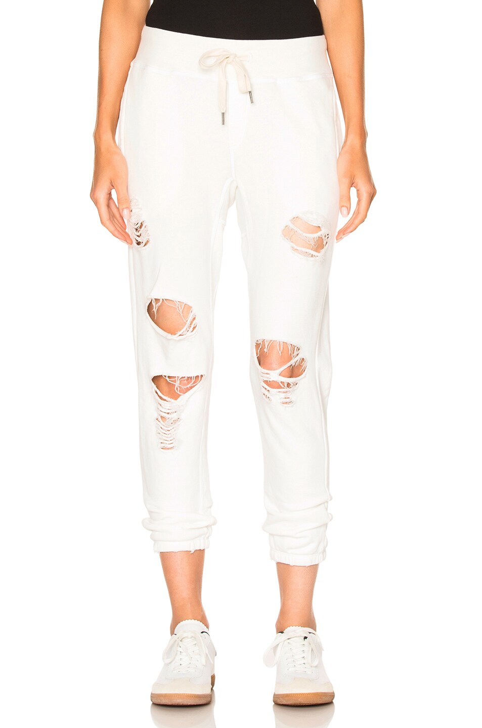 Image 1 of NSF Syde Pant in White Destroy