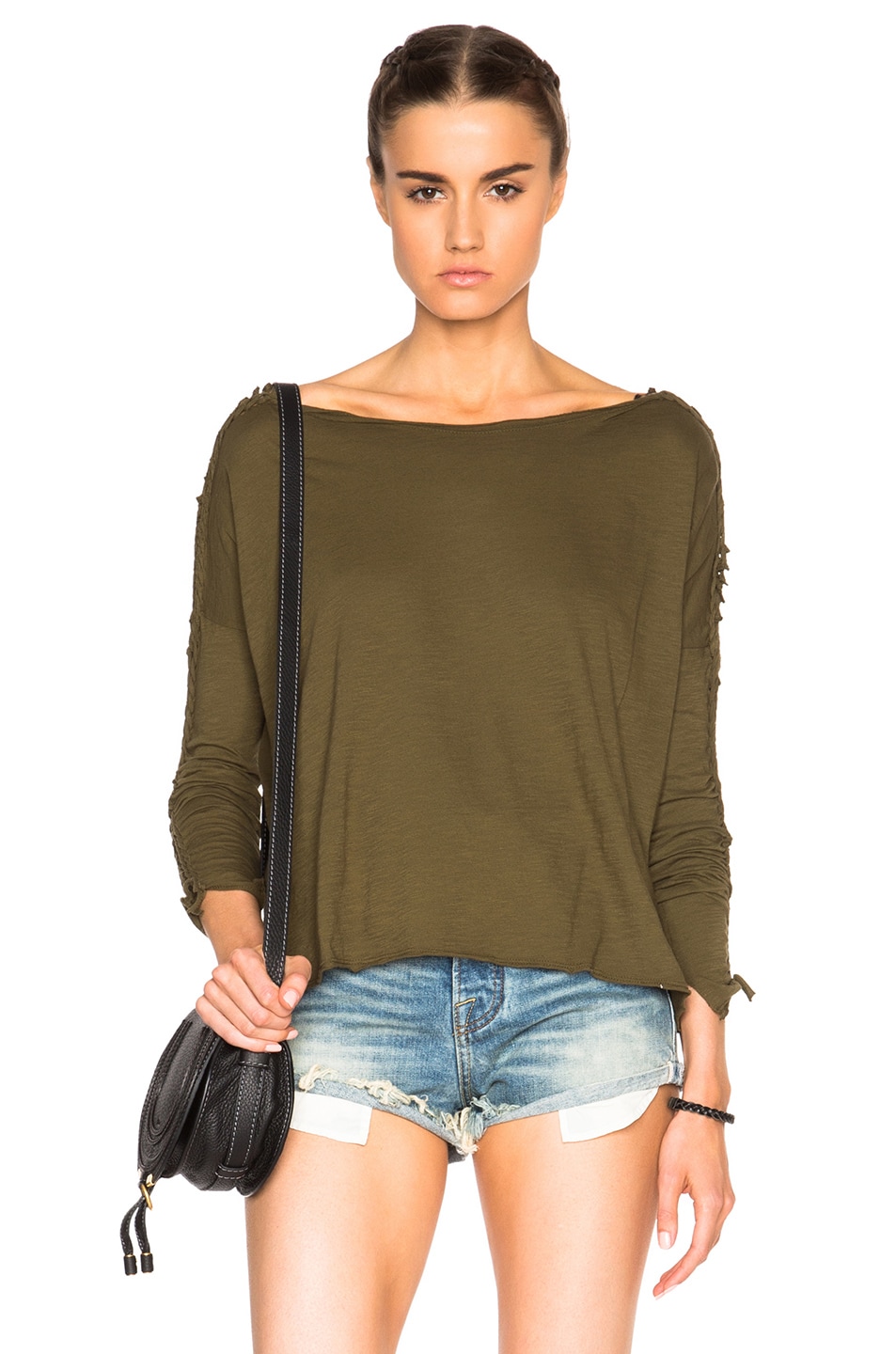 Image 1 of NSF Micha Tee in Olive
