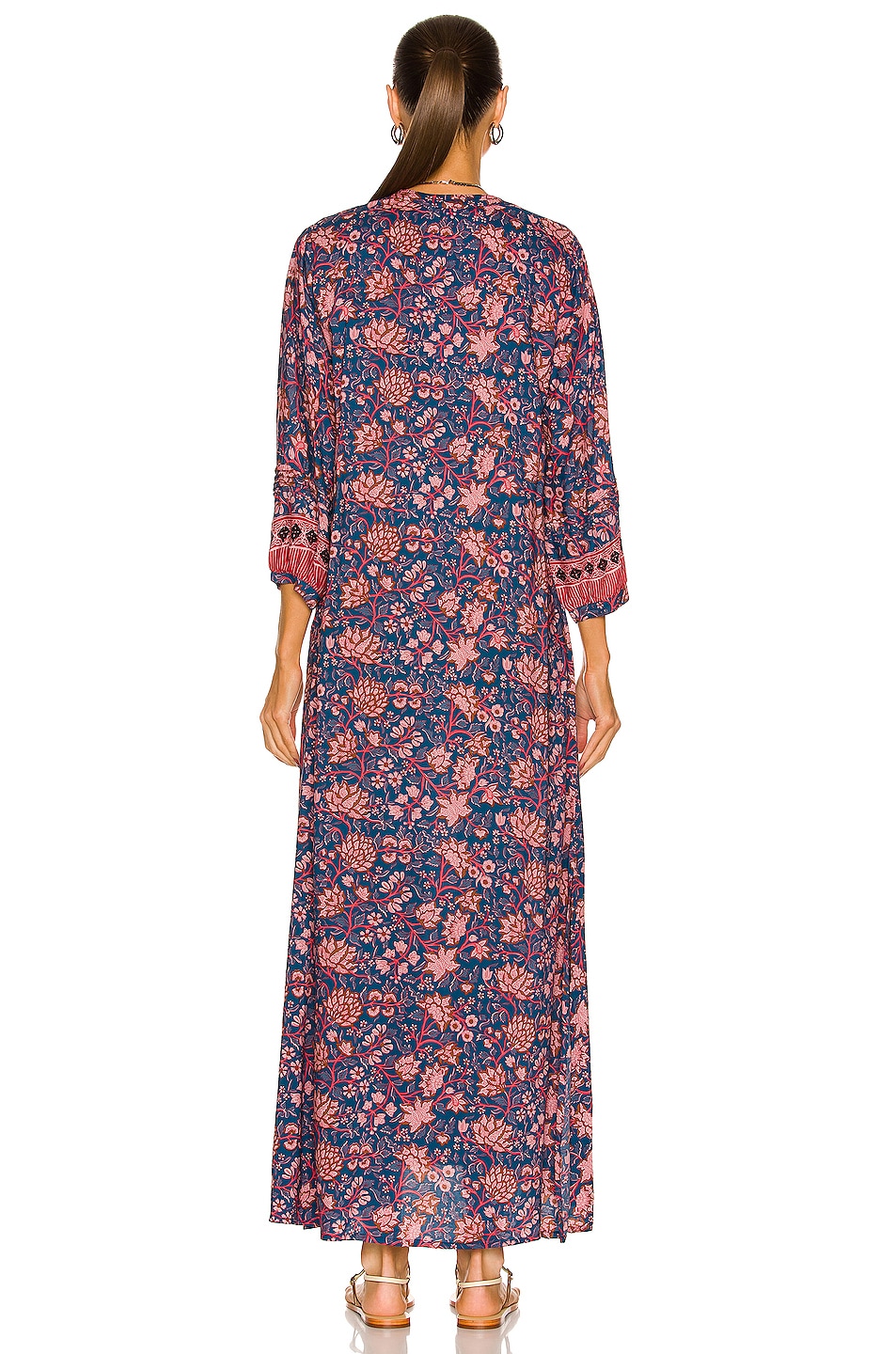 Natalie Martin Sammie Maxi Dress in Dahlia Indigo | FWRD