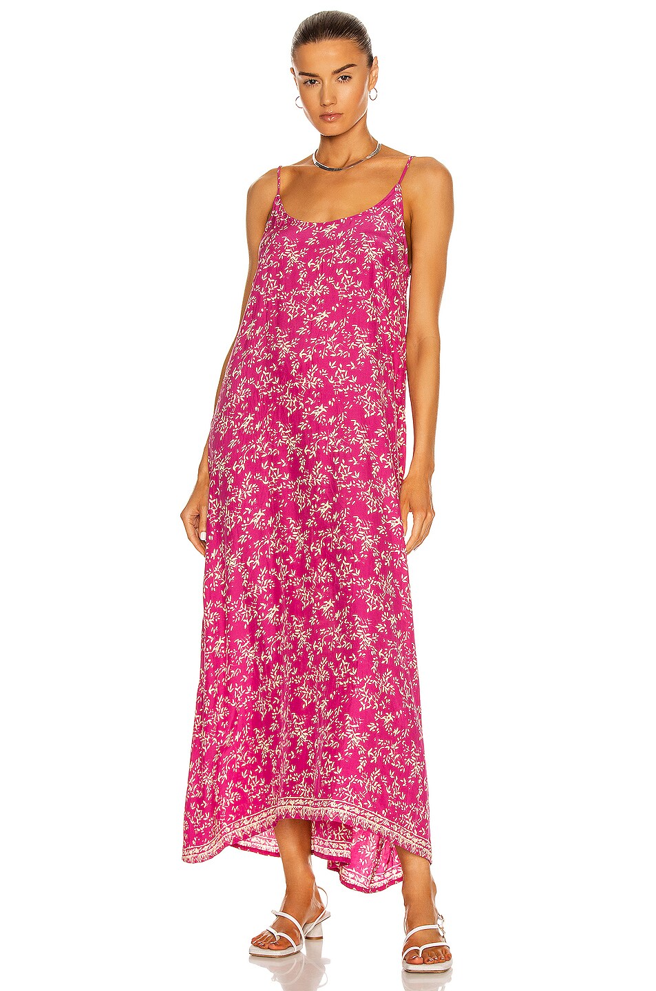 Image 1 of Natalie Martin Heather Maxi Dress in Bamboo Punch