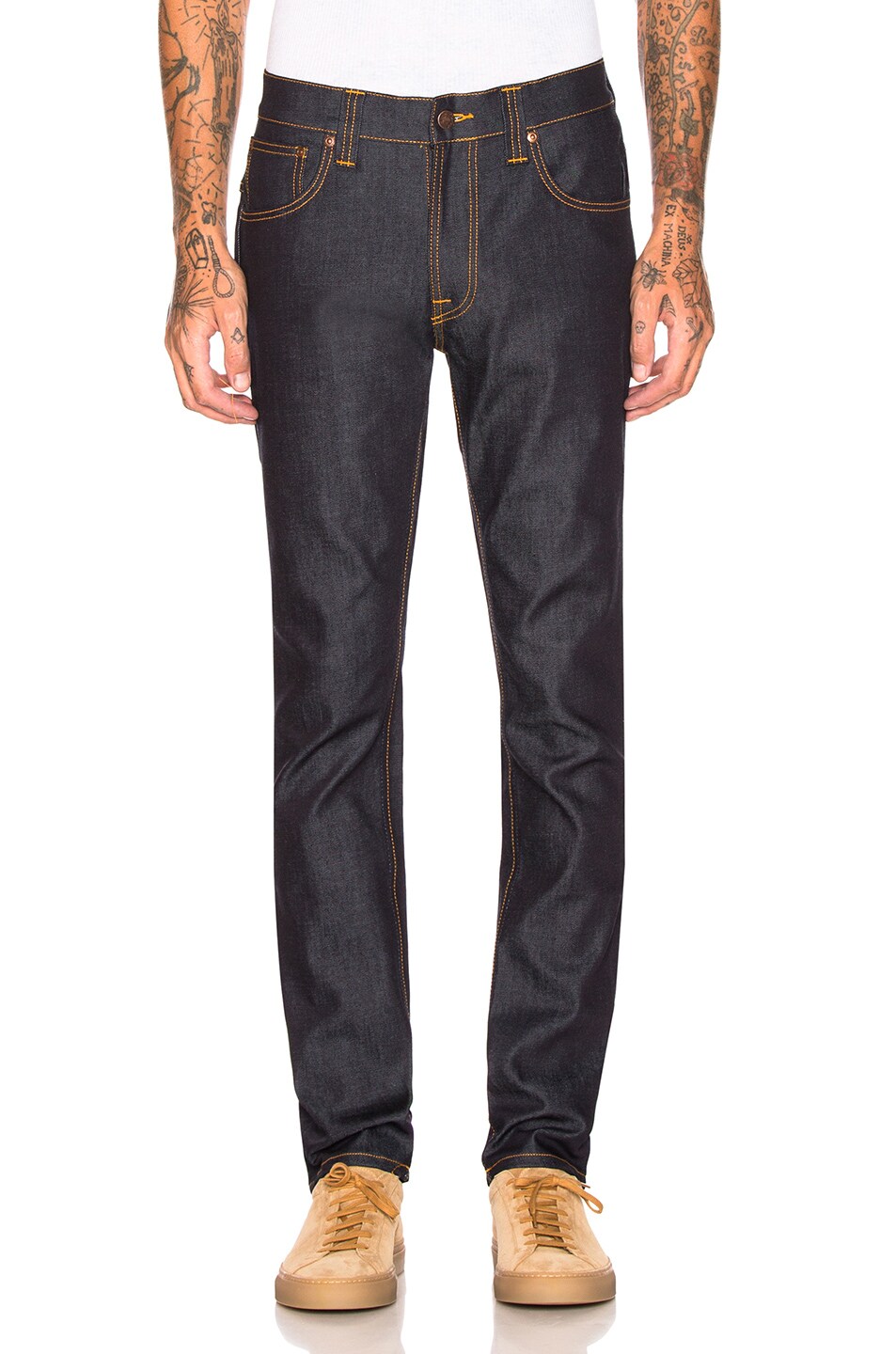 Nudie Jeans Tape Ted in Organic 16 Dips Dry FWRD