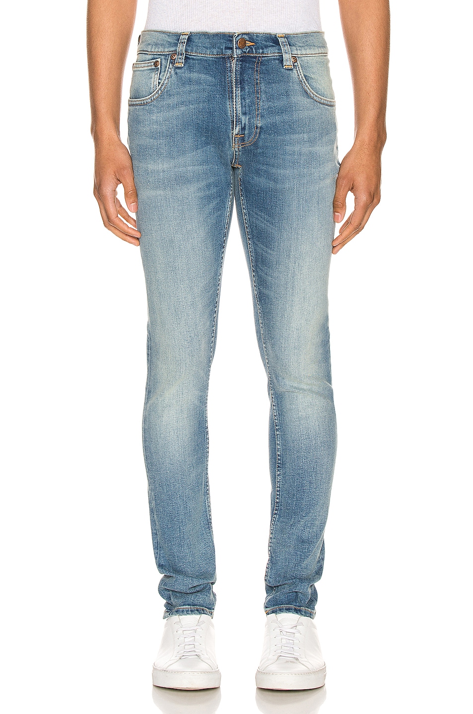 Image 1 of Nudie Jeans Tight Terry in Summer Dust