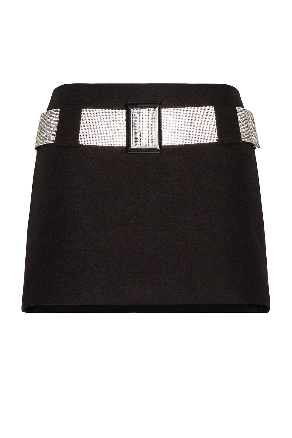 Rhinestone Belt Mini Skirt