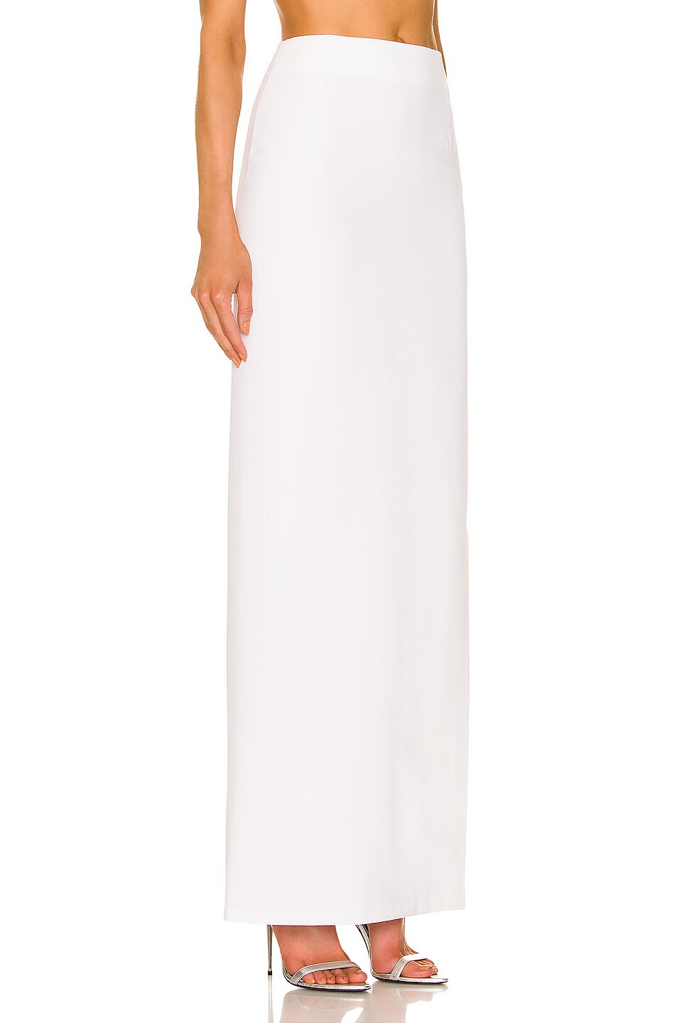 Nue Studio Mira Maxi Skirt in Ivory | FWRD