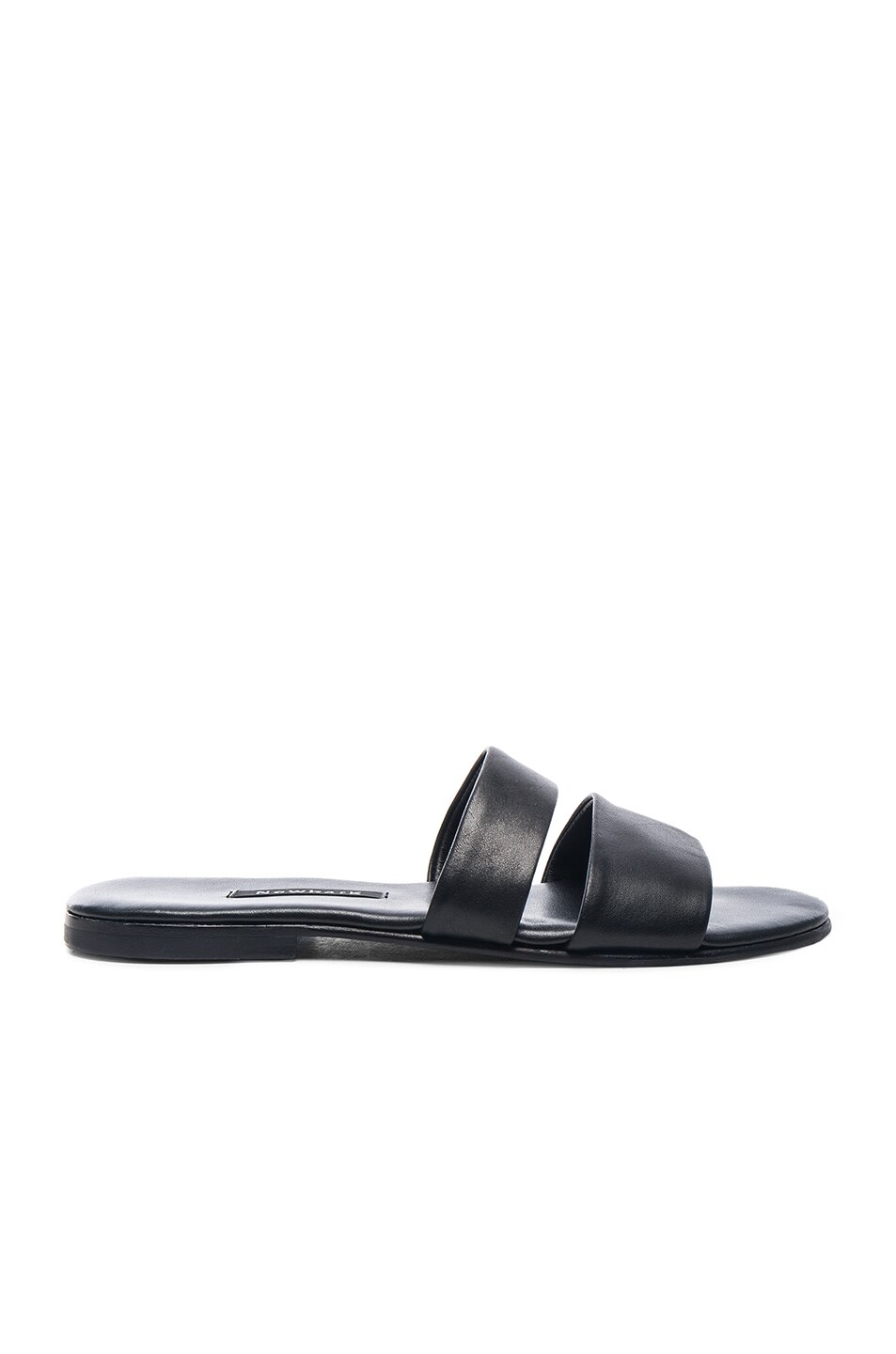 Image 1 of Newbark Roma III Leather Sandals in Black Solid