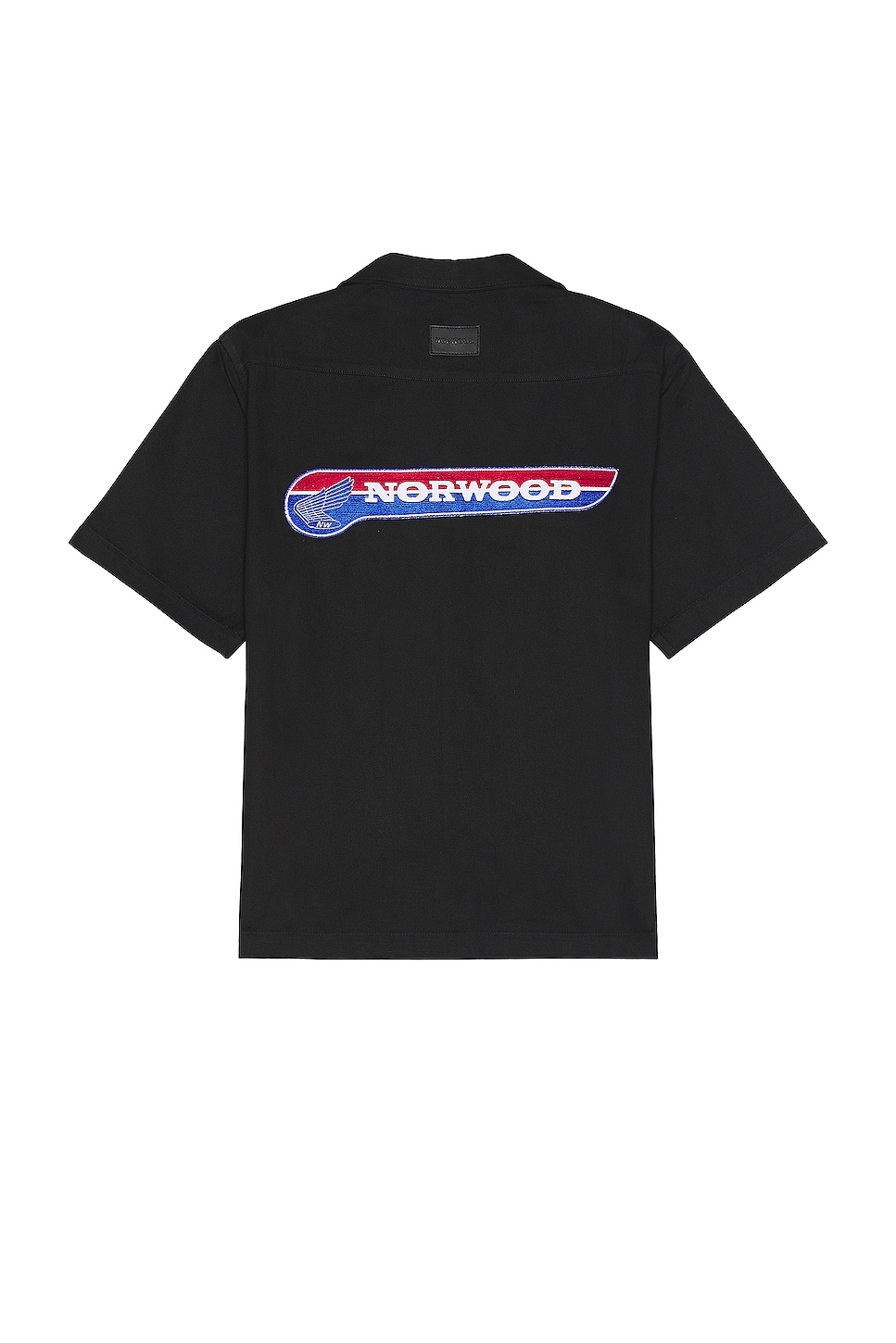 Image 1 of Norwood Pit Crew Button Down Shirt in Black