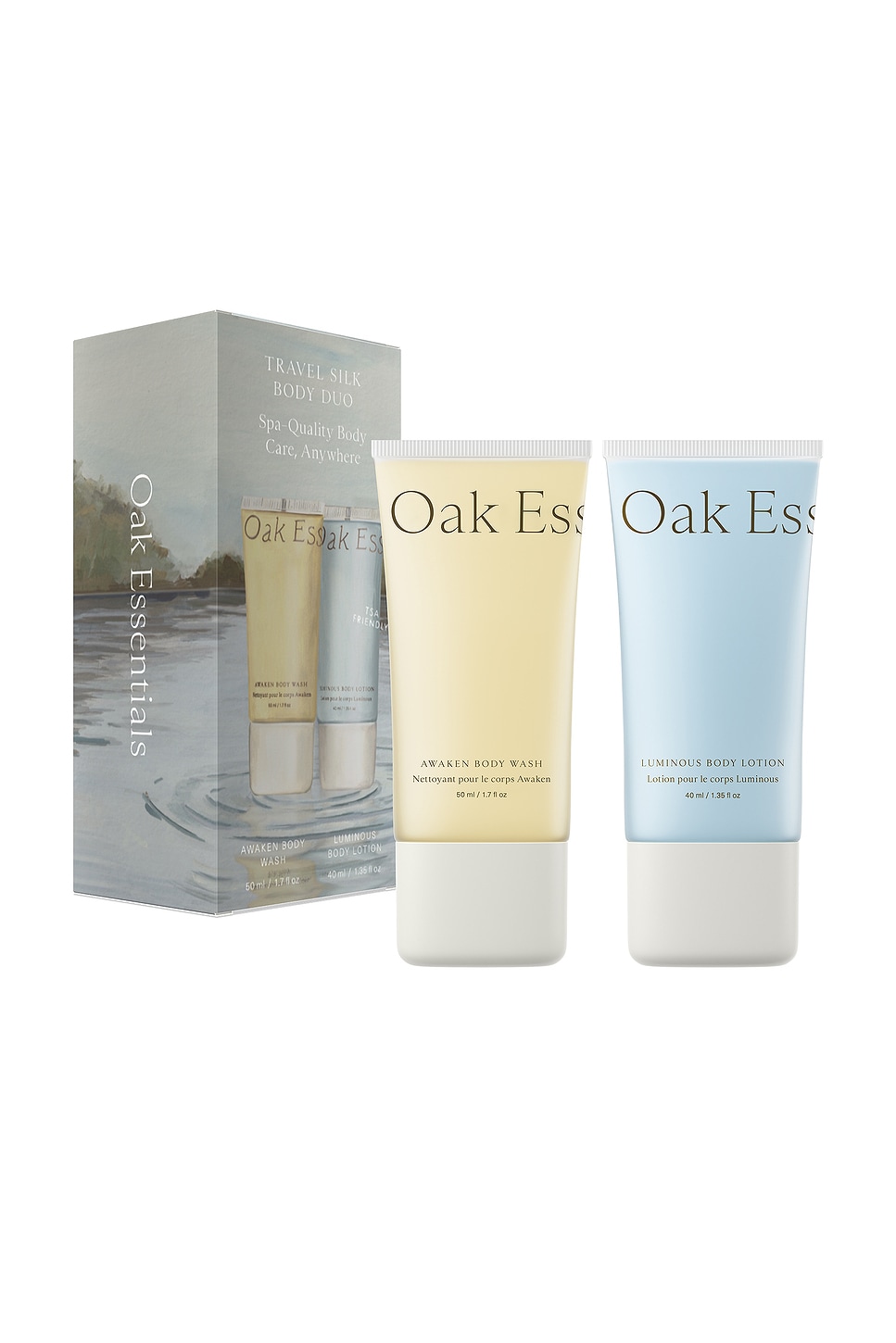 Oak Essentials Travel Silk Body Duo in Beauty: NA