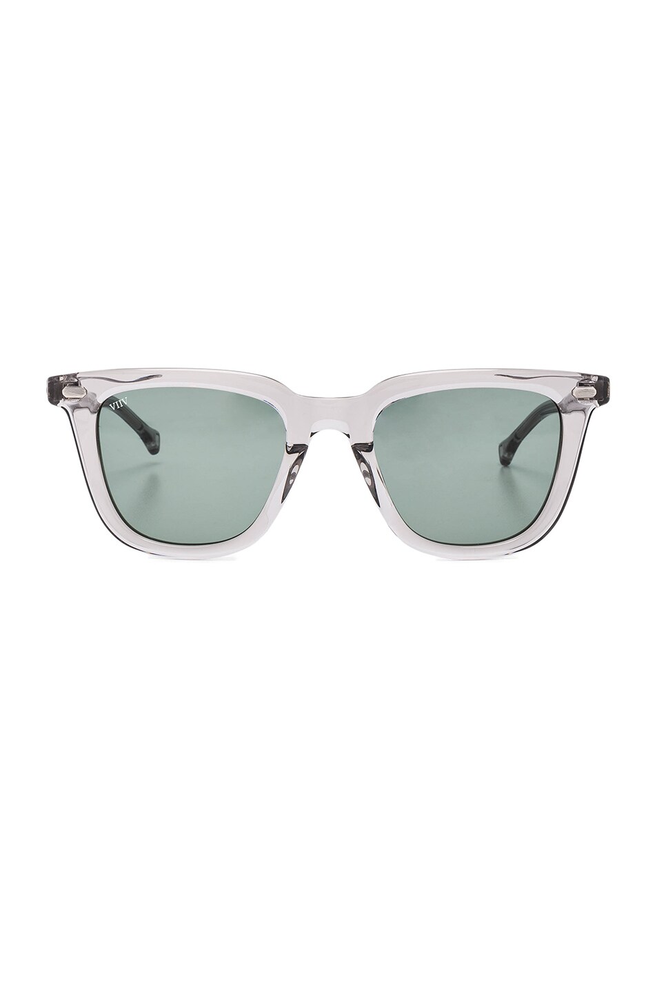 Image 1 of OAMC Foil Sunglasses in Dark Green & Light Grey