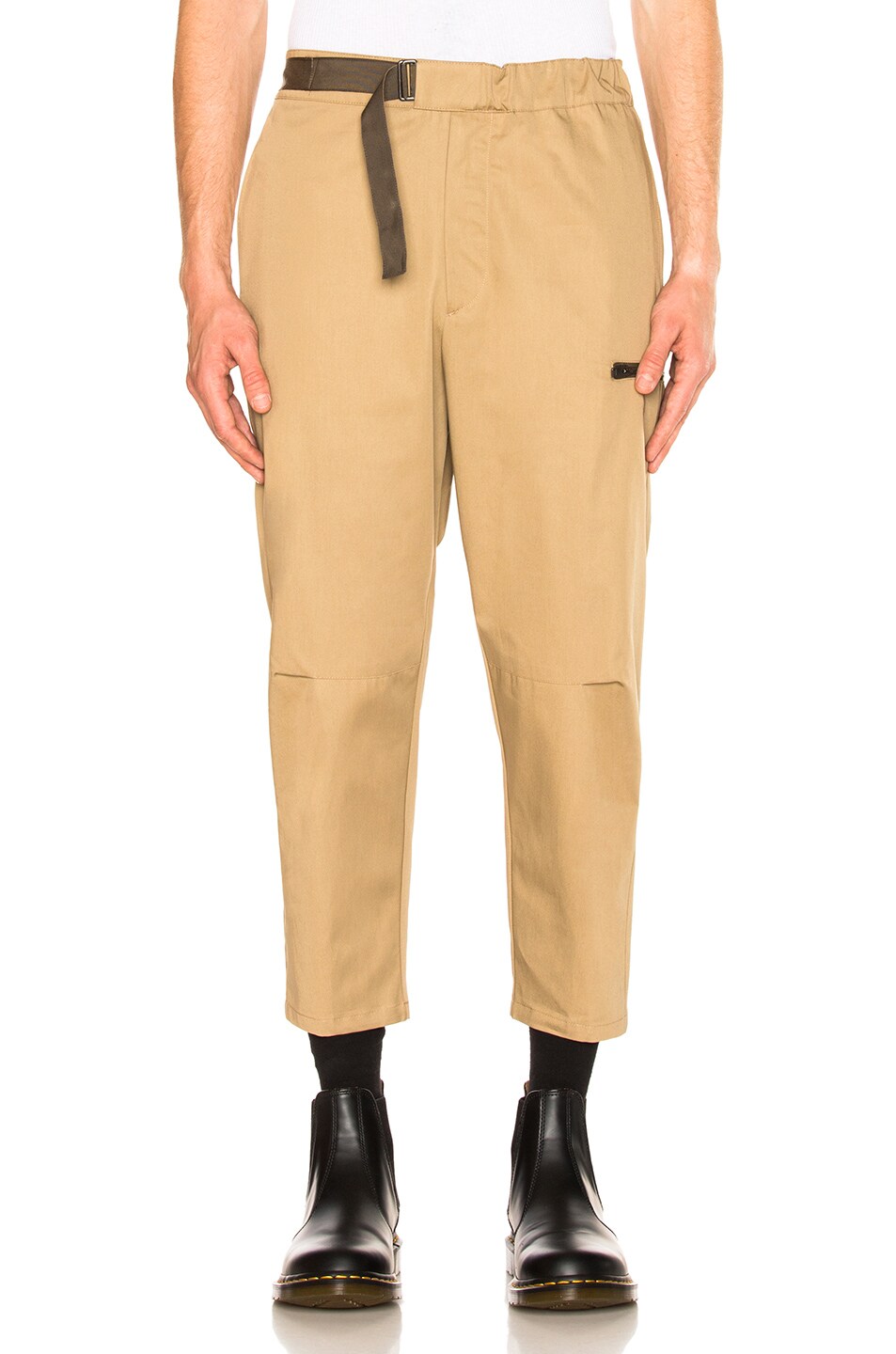 Image 1 of OAMC Cropped Cal Pant in Tan