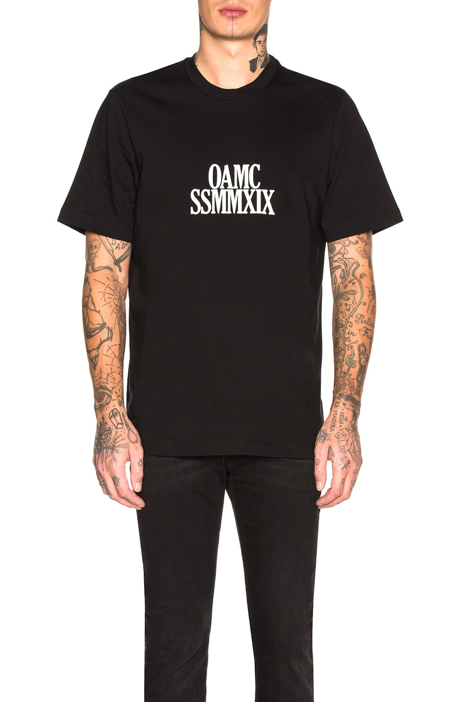Image 1 of OAMC Numeral Tee in Black