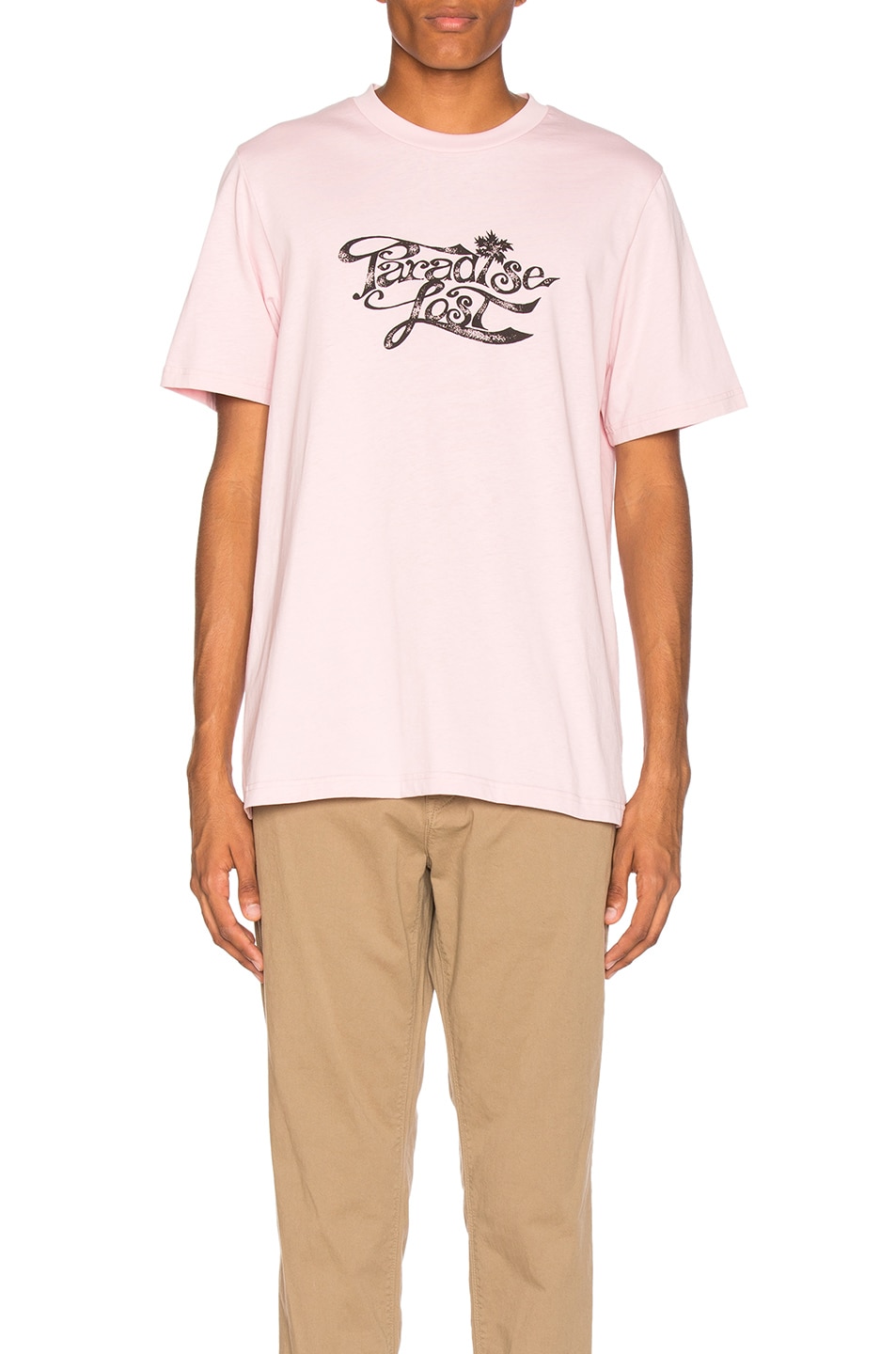 Image 1 of OAMC Paradise Lost Tee in Pink