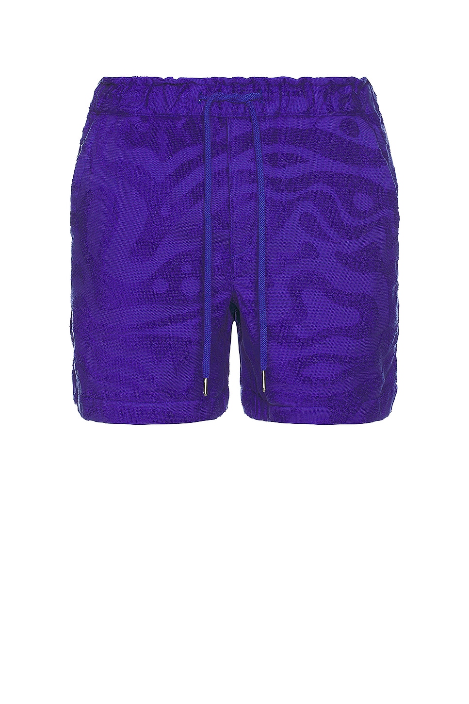 Image 1 of OAS Rapture Terry Shorts in Blue