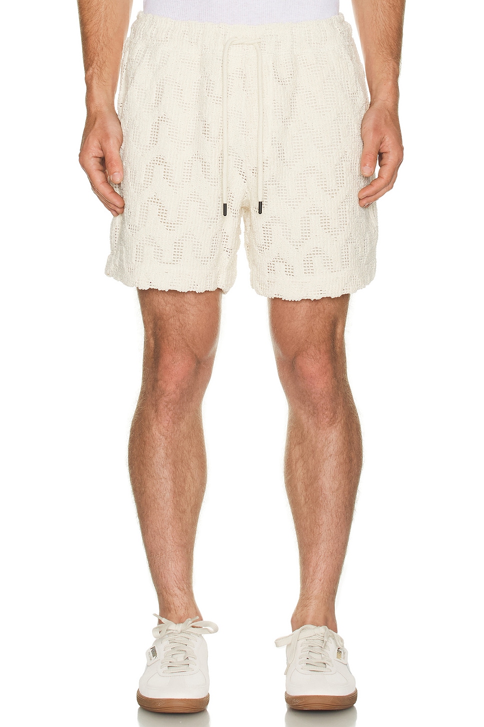 Image 1 of OAS Atlas Crochet Short in Cream