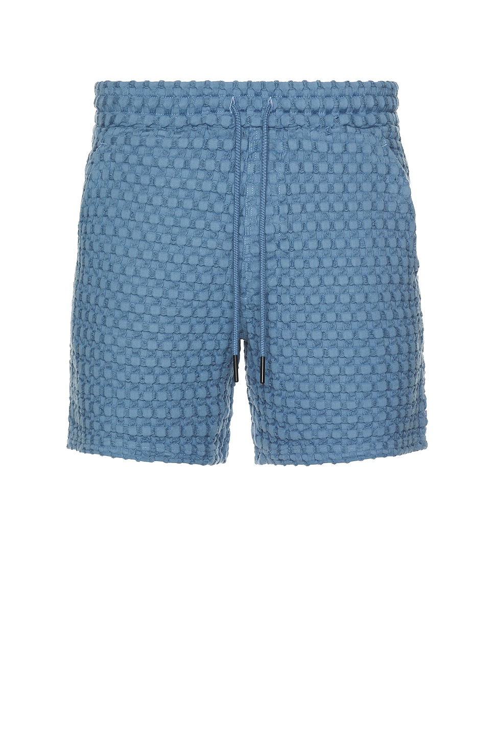 Image 1 of OAS Coronet Porto Waffle Shorts in Blue