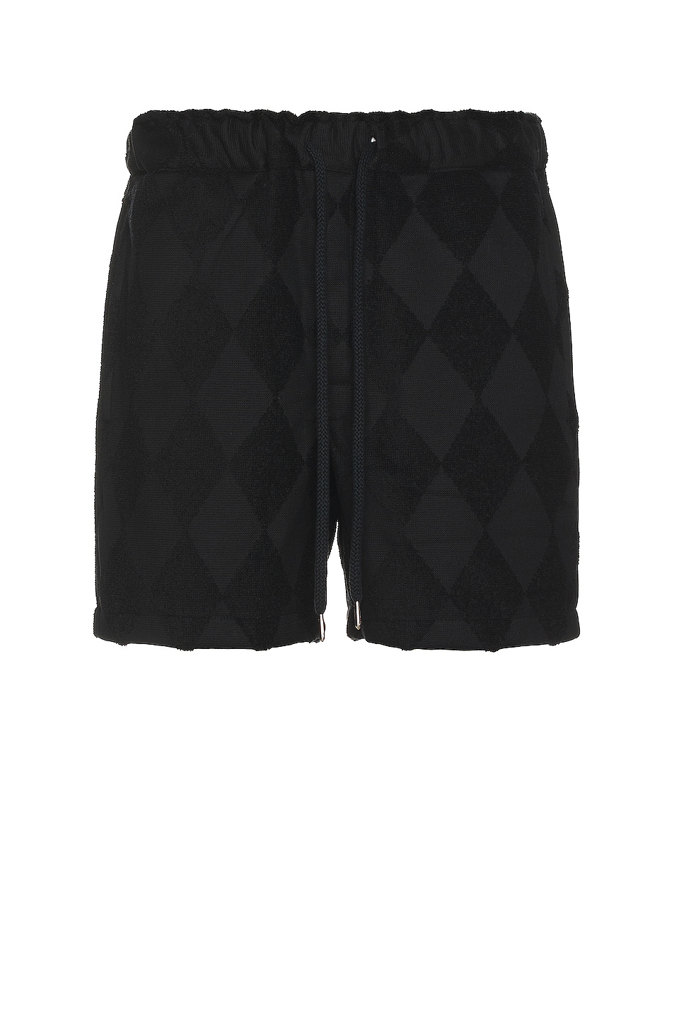 Image 1 of OAS Black Diamond Terry Shorts in Black