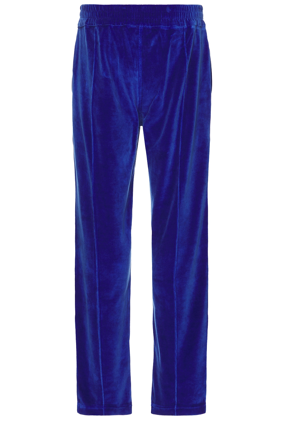 Shop Oas Velour Pants In Azure