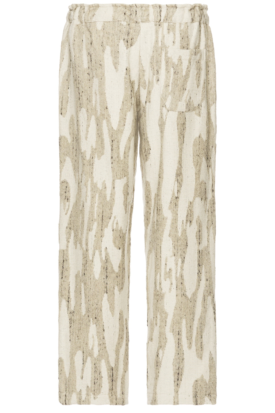 Shop Oas Ayora Linen Terry Pants In Fern