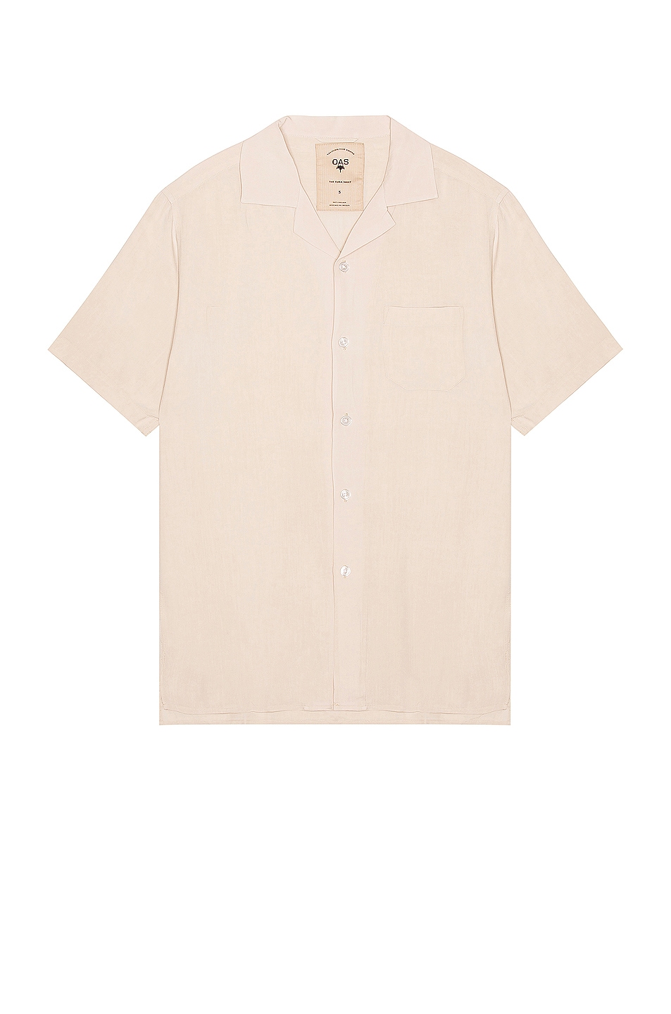 Image 1 of OAS Plain Shirt in Sand