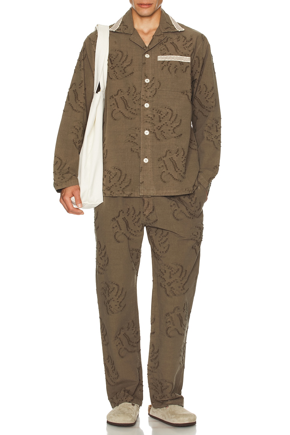 Image 1 of OAS Emberia Billie Dobby Shirt in Grey