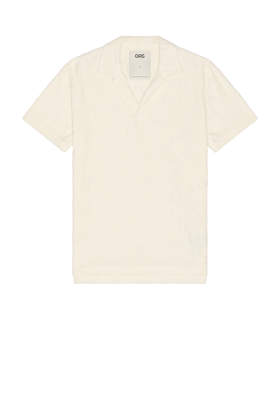 Summit Polo Terry Shirt in Ivory