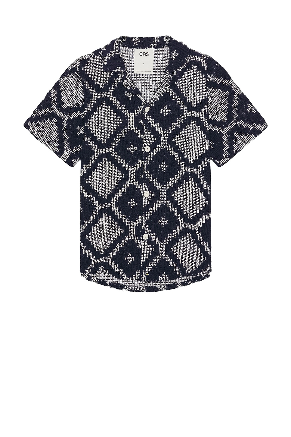 Image 1 of OAS Trastevere Cuba Crochet Shirt in Multi