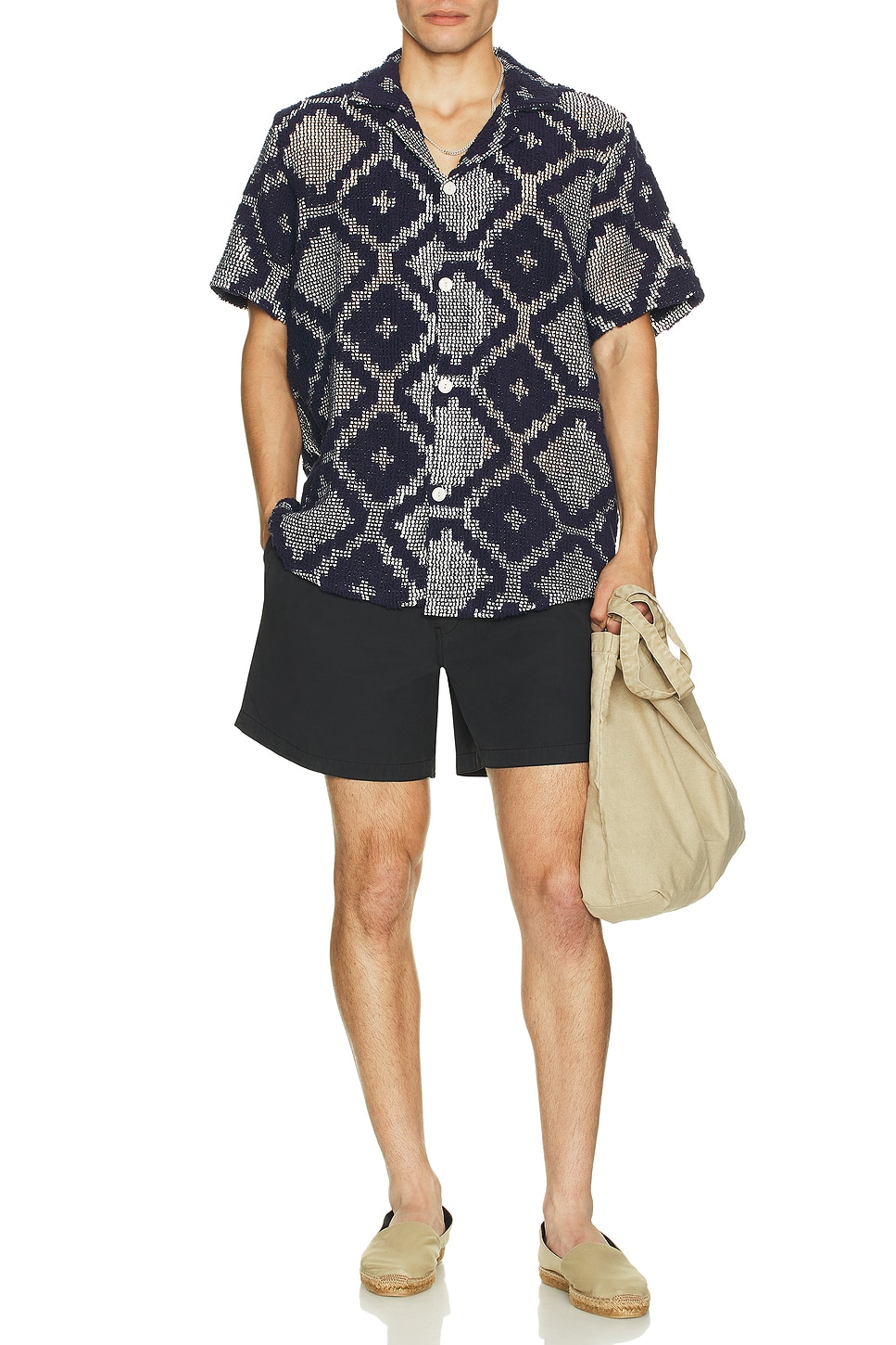 Image 1 of OAS Trastevere Cuba Crochet Shirt in Multi