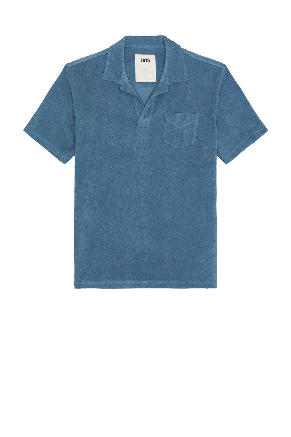 Coronet Polo Terry Shirt in Blue