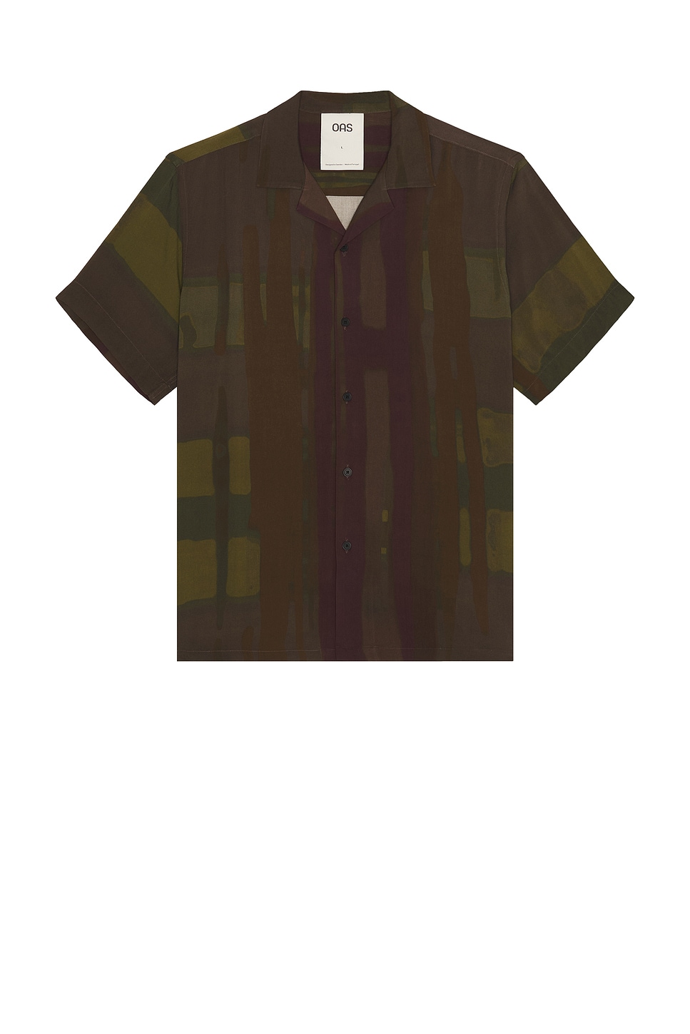 Image 1 of OAS Dusky Meld Viscose Shirt in Multi
