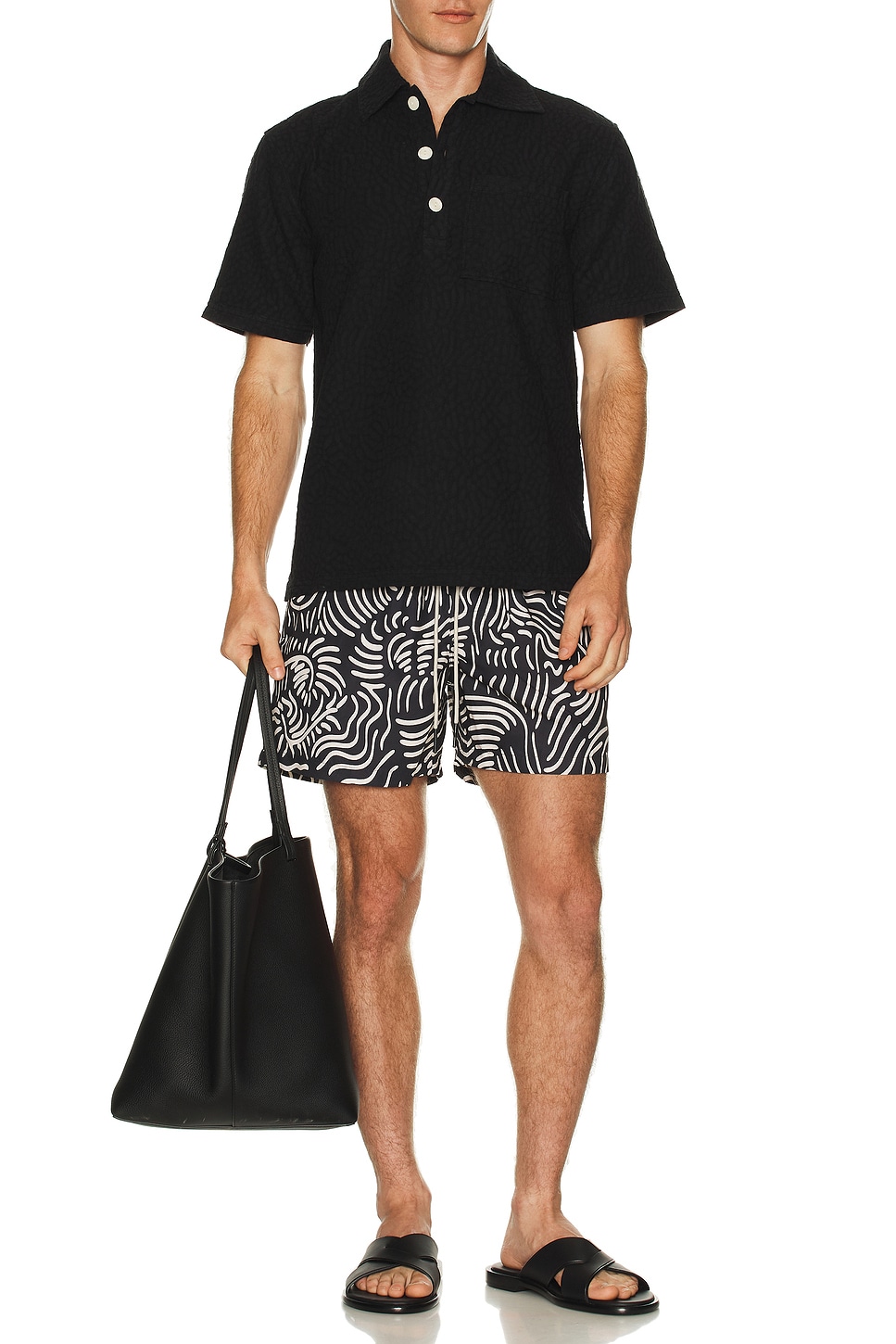 Image 1 of OAS Nero Turleo Girona Shirt in Black