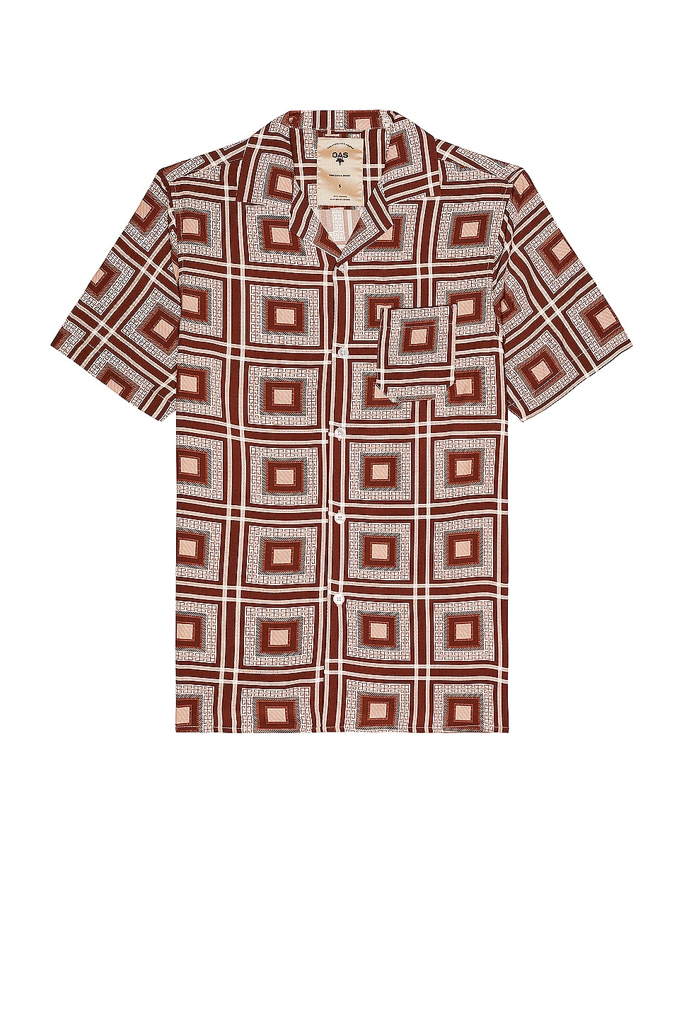 Image 1 of OAS Viscose Shirts in Brown