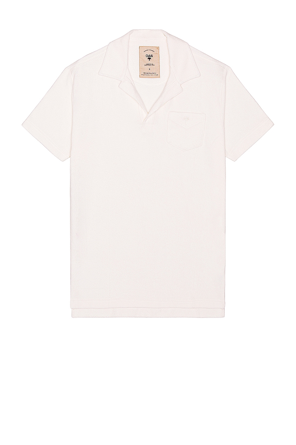 Image 1 of OAS Solid White Shirt in Solid White