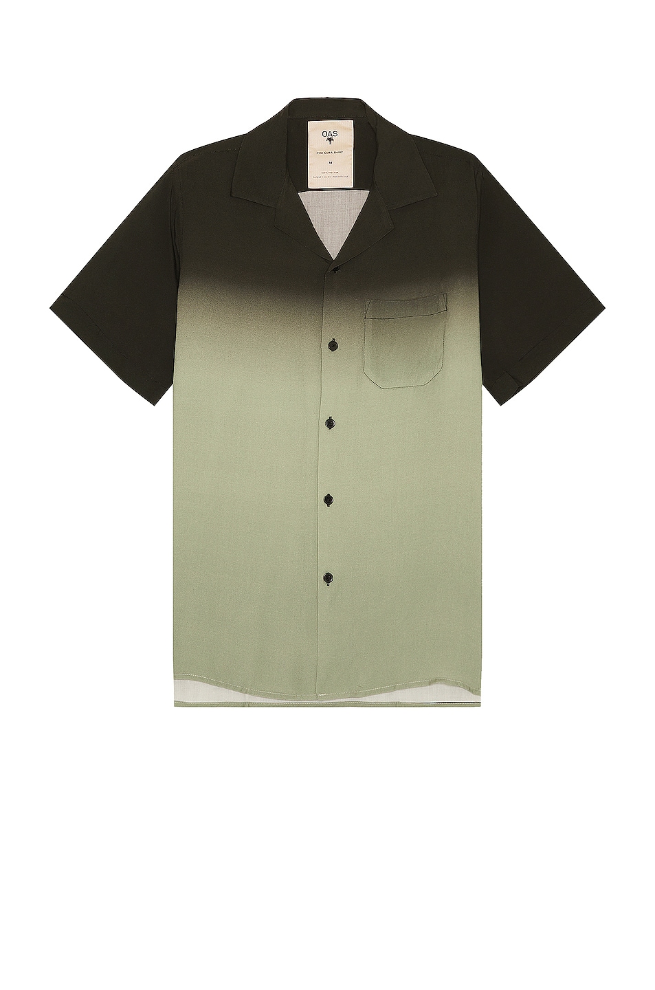 Image 1 of OAS Forest Grade Viscose Shirt in Green