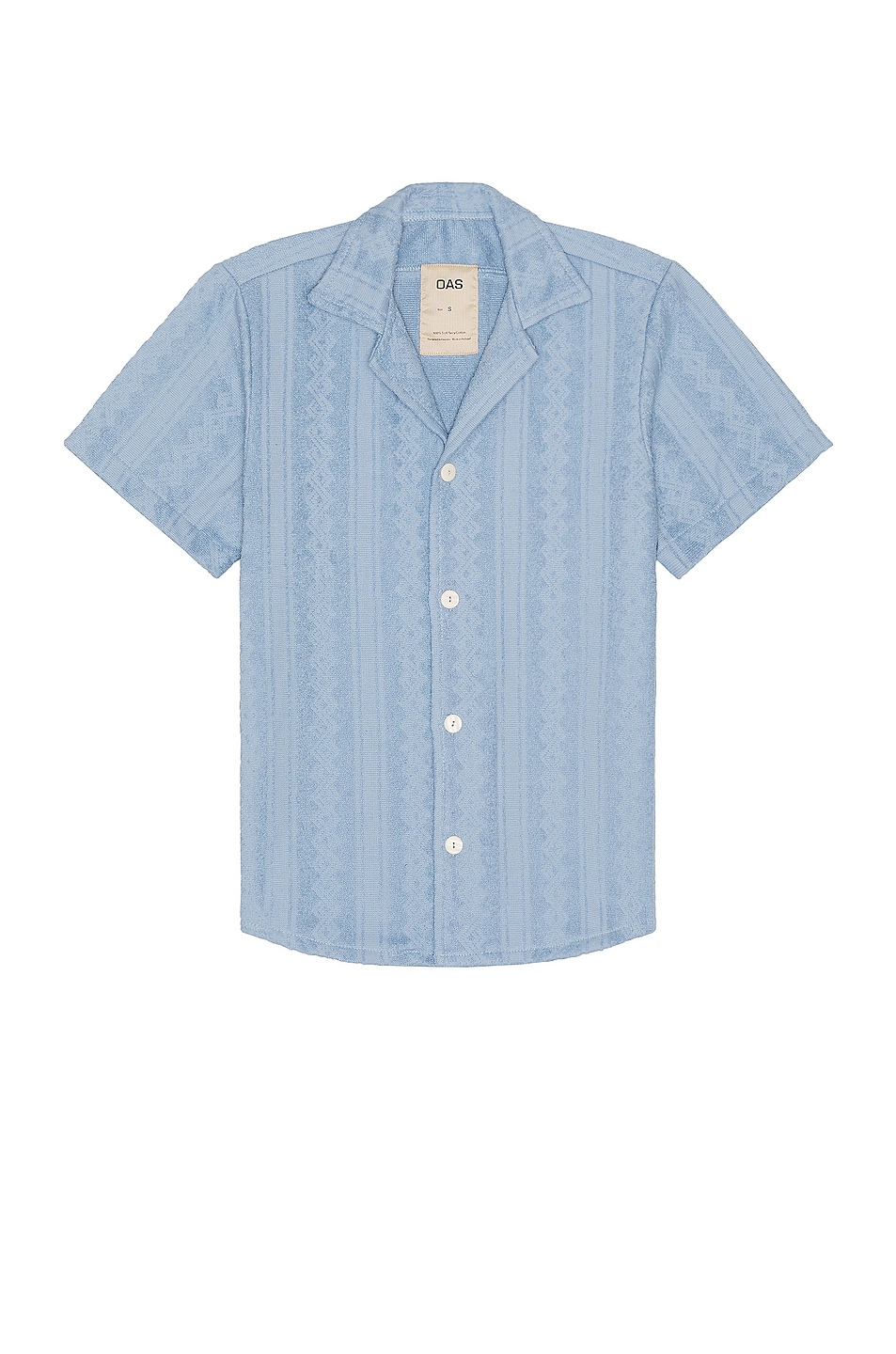 Image 1 of OAS Ancora Cuba Terry Shirt in Blue