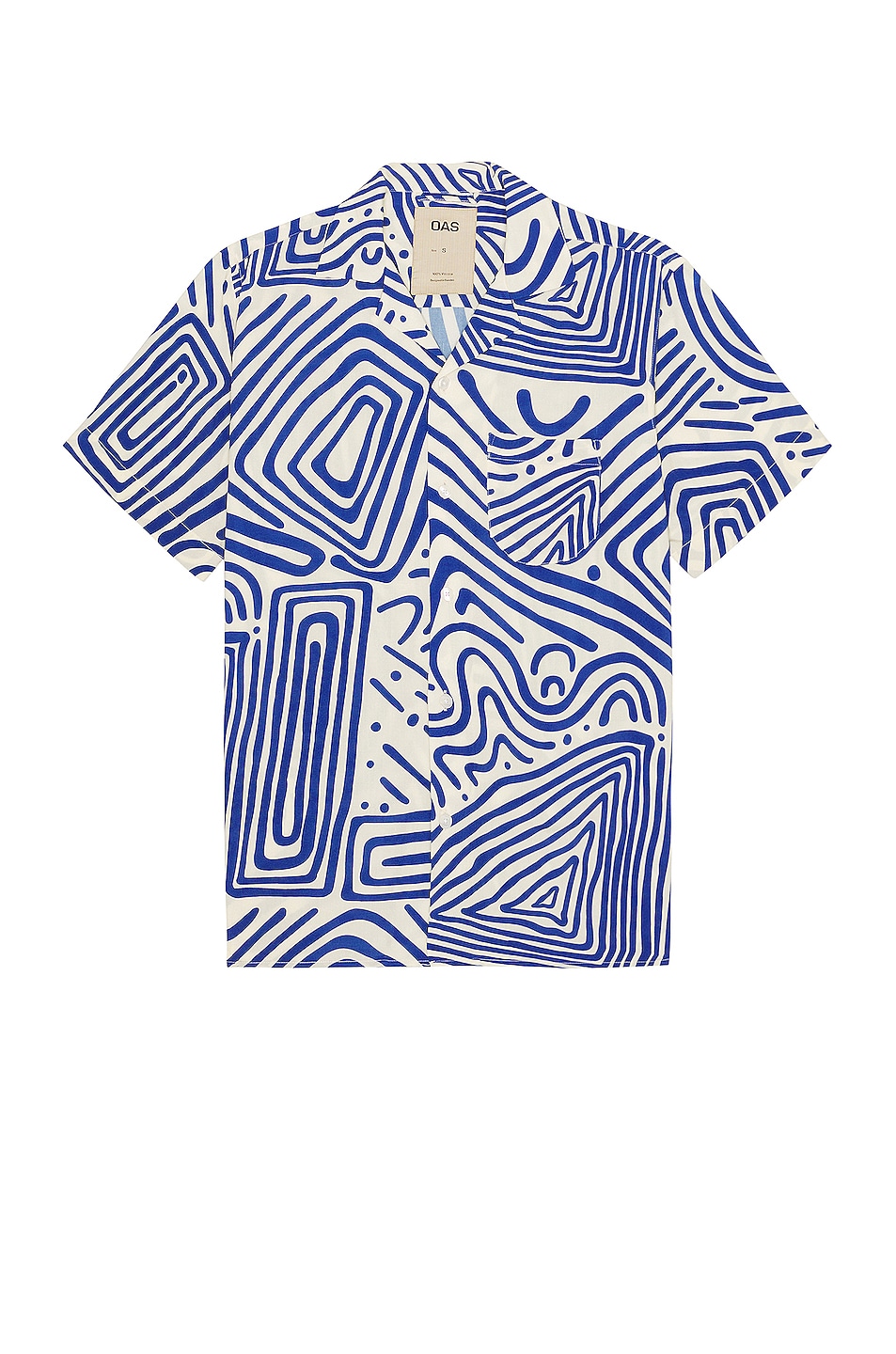 Image 1 of OAS Eldovado Viscose Shirt in Blue