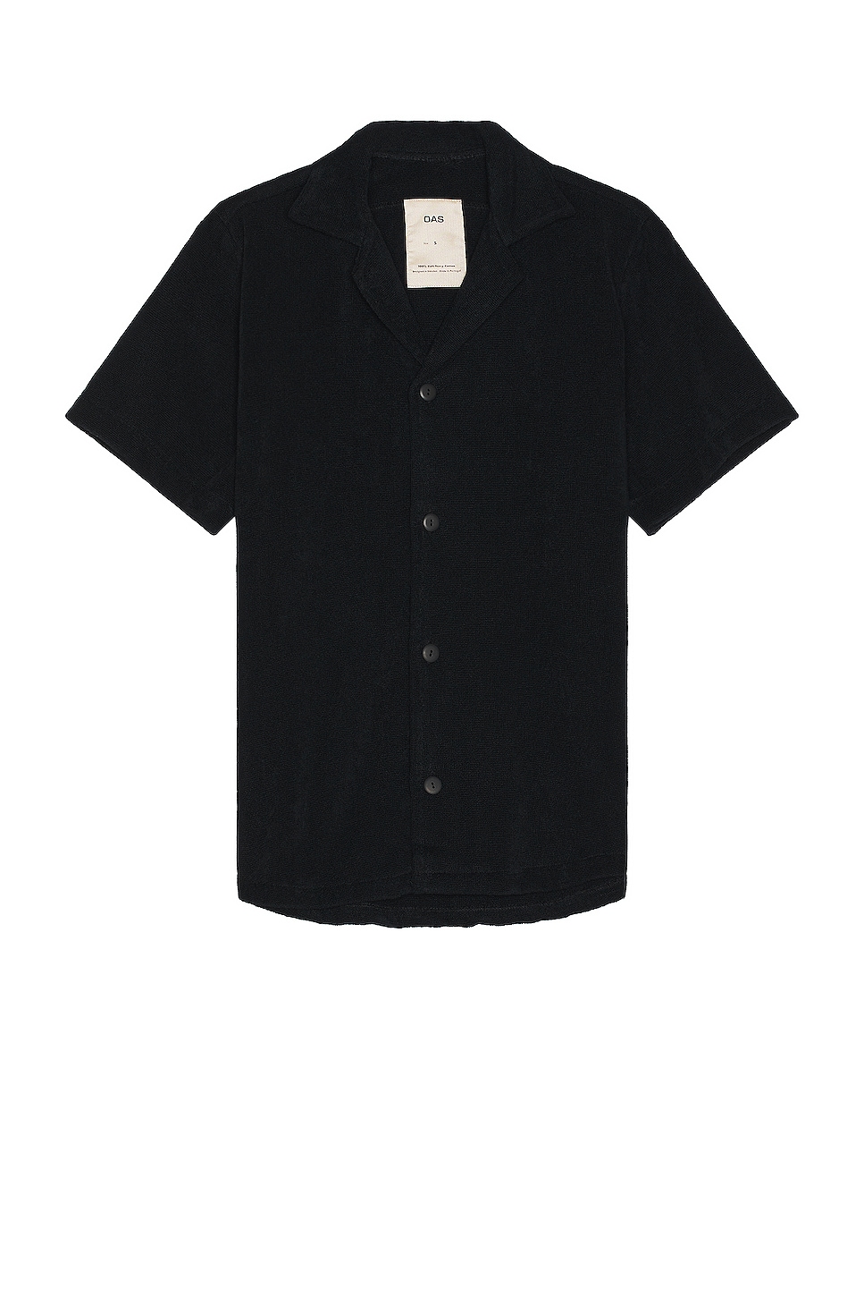Image 1 of OAS Cuba Terry Shirt in Black