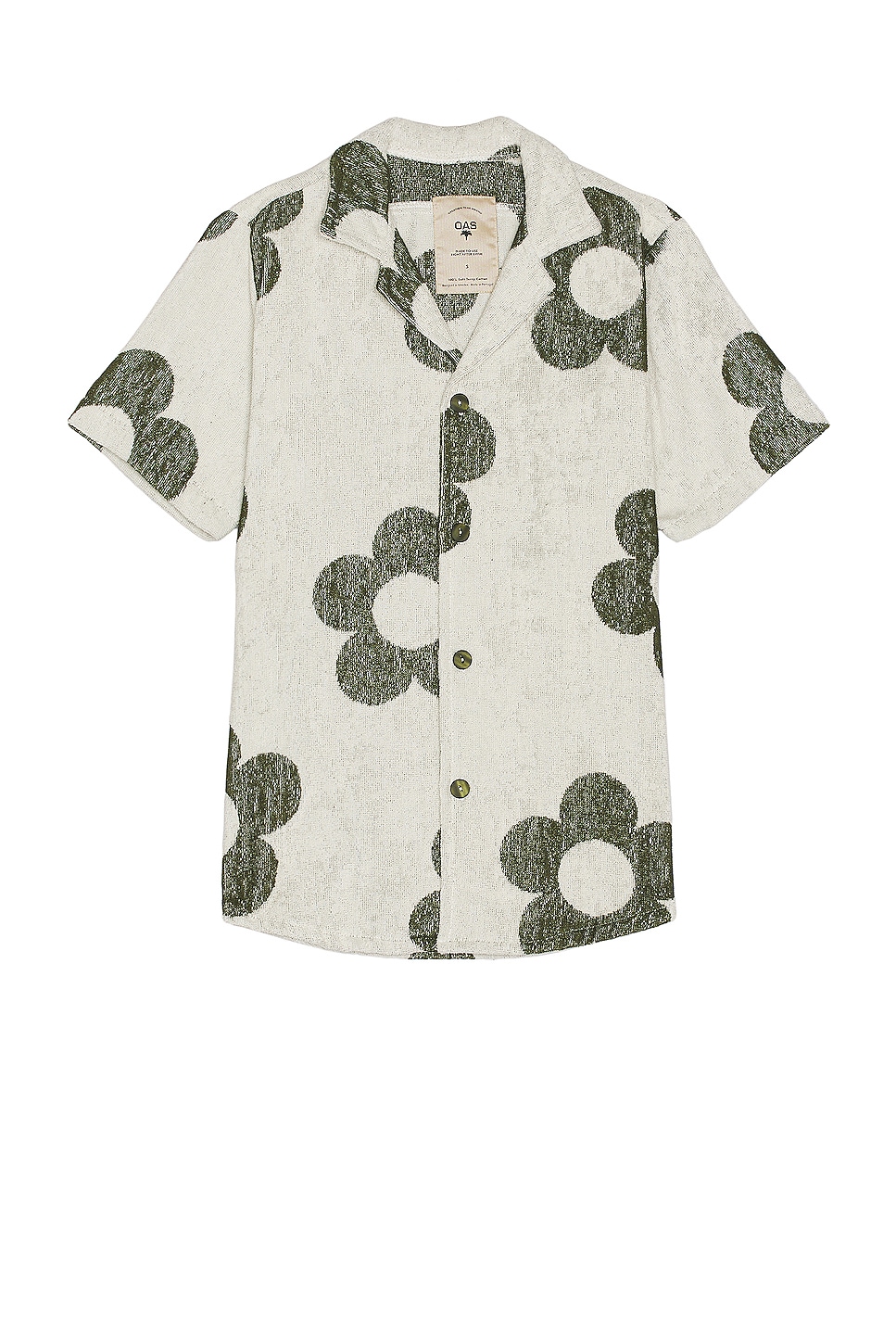 Image 1 of OAS Meadow Cuba Terry Shirt in Green